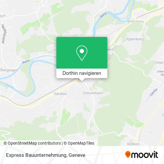Express Bauunternehmung Karte
