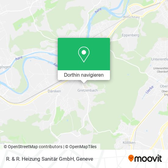 R. & R. Heizung Sanitär GmbH Karte