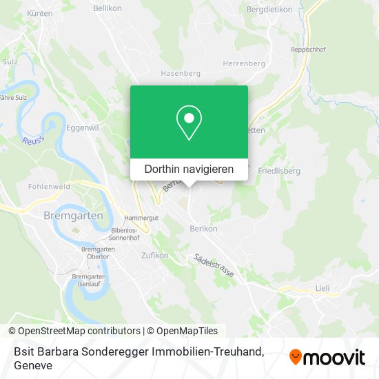 Bsit Barbara Sonderegger Immobilien-Treuhand Karte