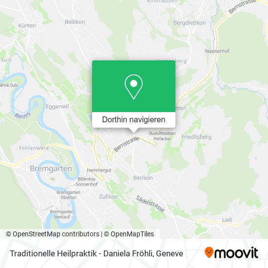 Traditionelle Heilpraktik - Daniela Fröhli Karte