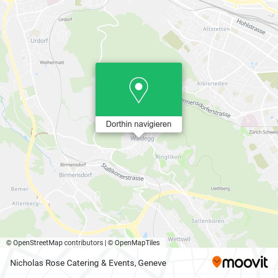 Nicholas Rose Catering & Events Karte