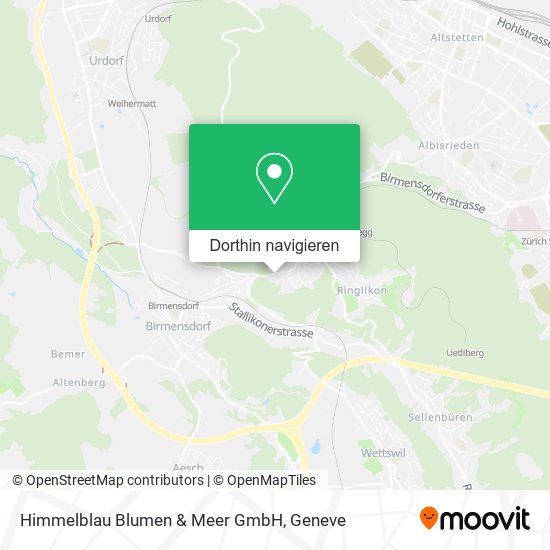Himmelblau Blumen & Meer GmbH Karte