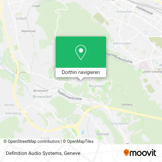 Definition Audio Systems Karte