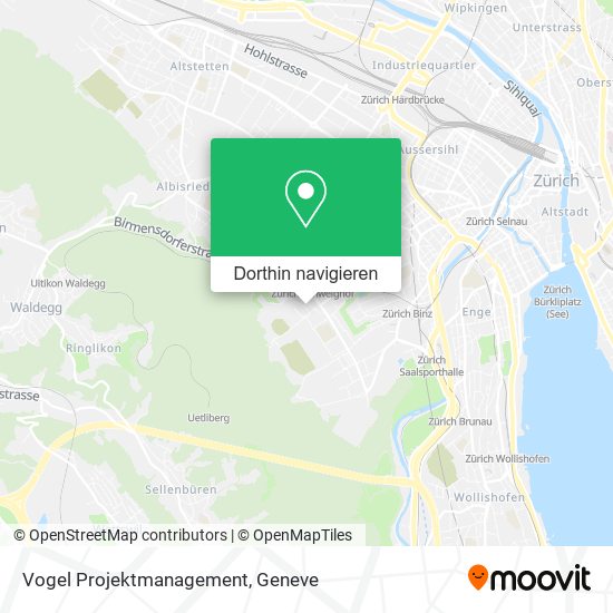 Vogel Projektmanagement Karte
