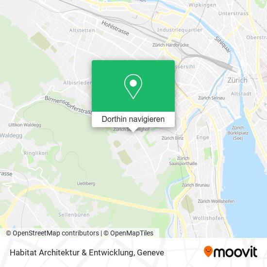 Habitat Architektur & Entwicklung Karte