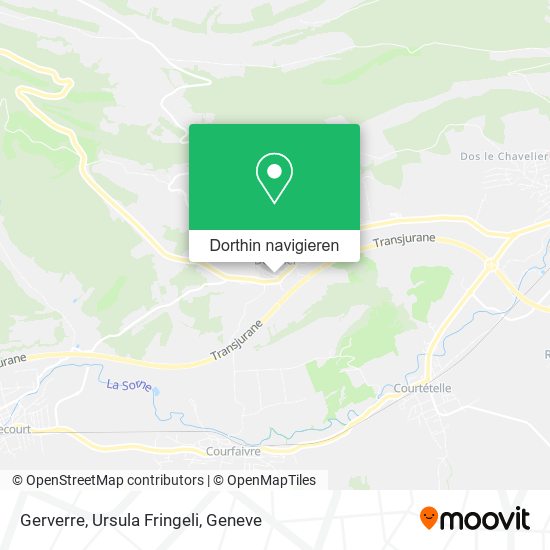 Gerverre, Ursula Fringeli Karte