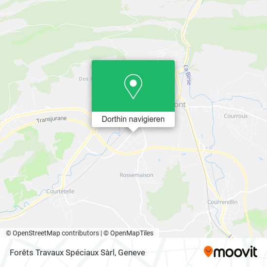 Forêts Travaux Spéciaux Sàrl Karte