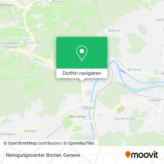 Reinigungscenter Borner Karte