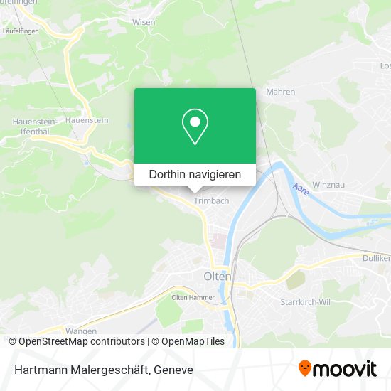 Hartmann Malergeschäft Karte