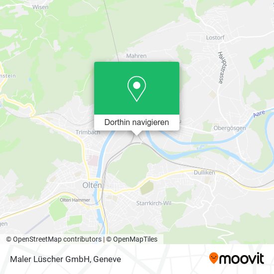 Maler Lüscher GmbH Karte