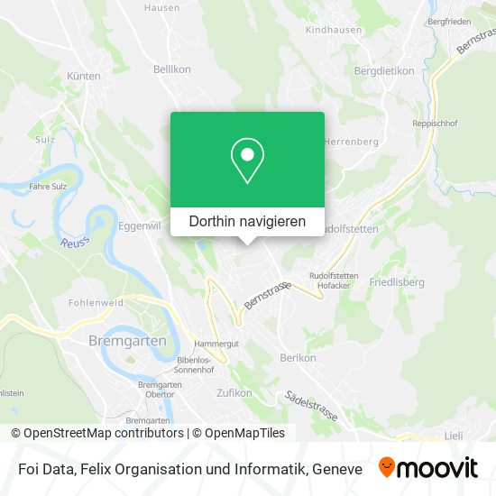 Foi Data, Felix Organisation und Informatik Karte