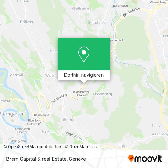 Brem Capital & real Estate Karte
