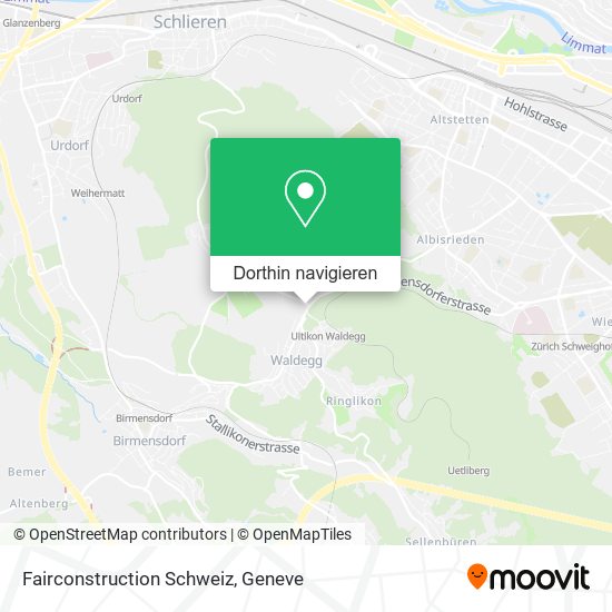 Fairconstruction Schweiz Karte