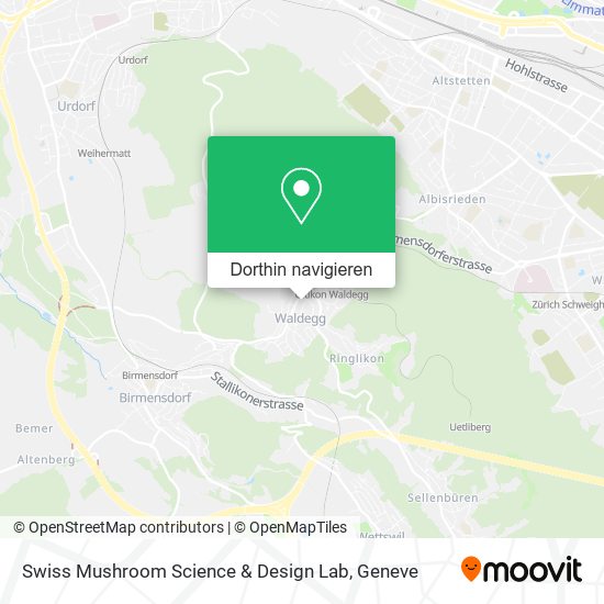 Swiss Mushroom Science & Design Lab Karte