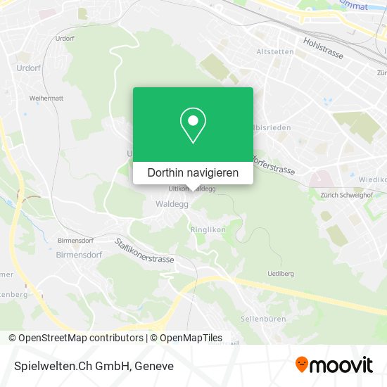 Spielwelten.Ch GmbH Karte