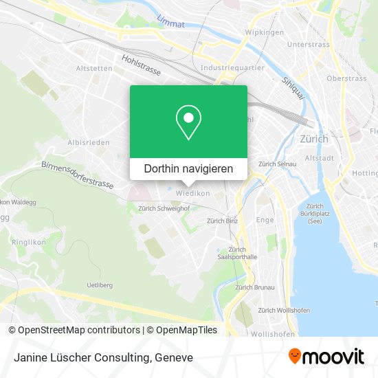 Janine Lüscher Consulting Karte