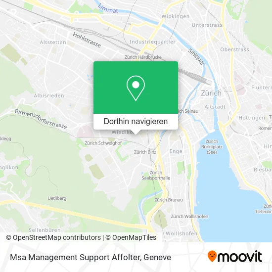 Msa Management Support Affolter Karte