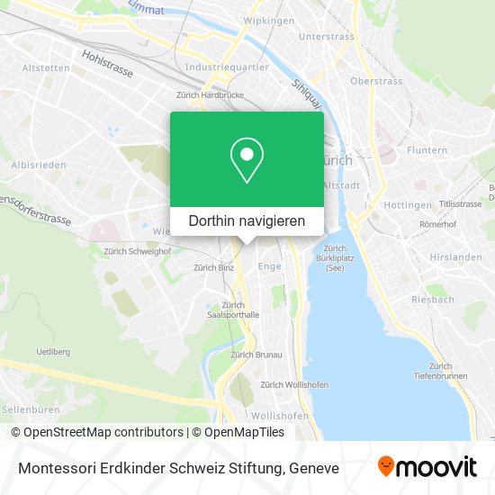 Montessori Erdkinder Schweiz Stiftung Karte