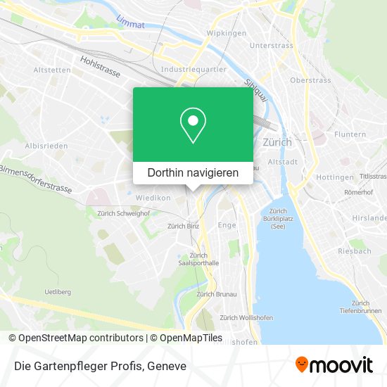 Die Gartenpfleger Profis Karte