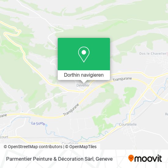 Parmentier Peinture & Décoration Sàrl Karte
