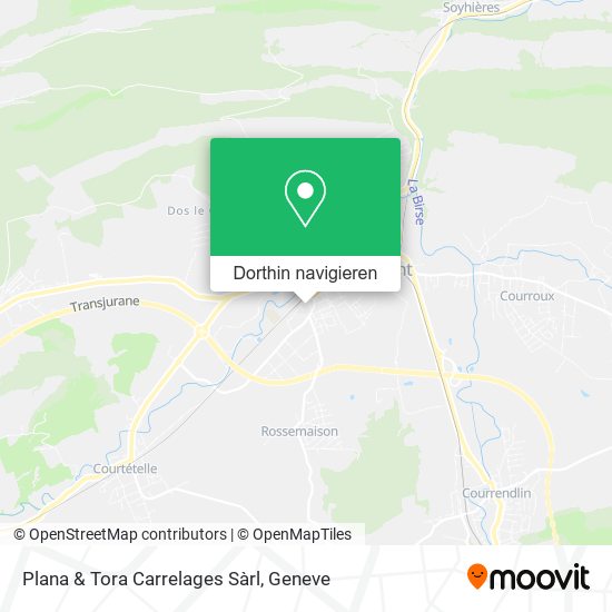 Plana & Tora Carrelages Sàrl Karte