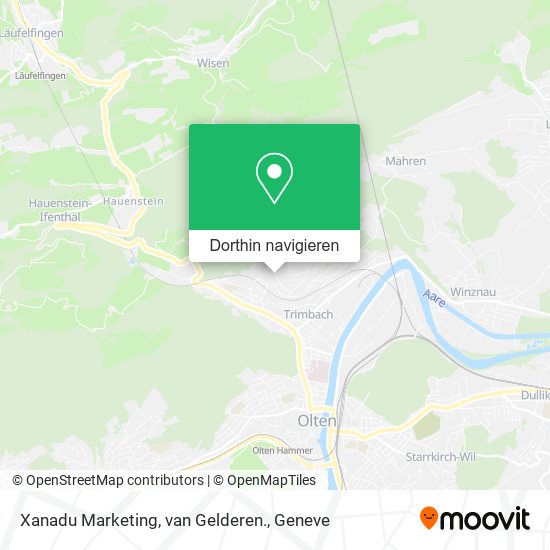 Xanadu Marketing, van Gelderen. Karte