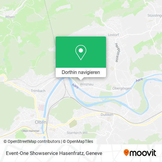 Event-One Showservice Hasenfratz Karte
