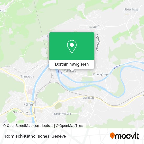 Römisch-Katholisches Karte