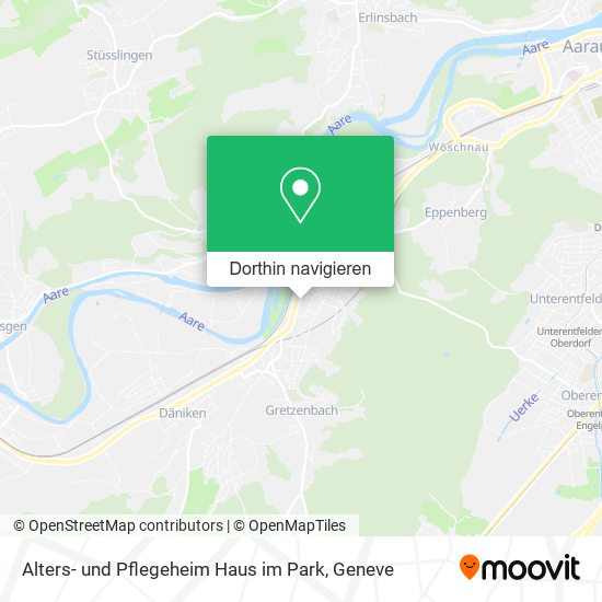 Alters- und Pflegeheim Haus im Park Karte
