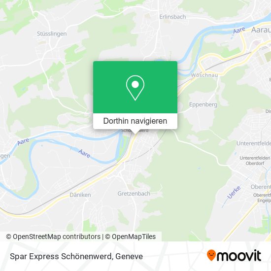 Spar Express Schönenwerd Karte