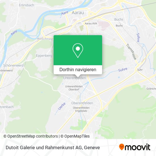 Dutoit Galerie und Rahmenkunst AG Karte