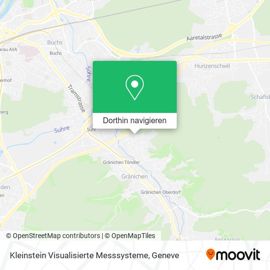 Kleinstein Visualisierte Messsysteme Karte