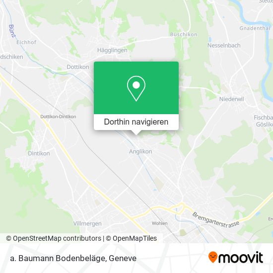 a. Baumann Bodenbeläge Karte