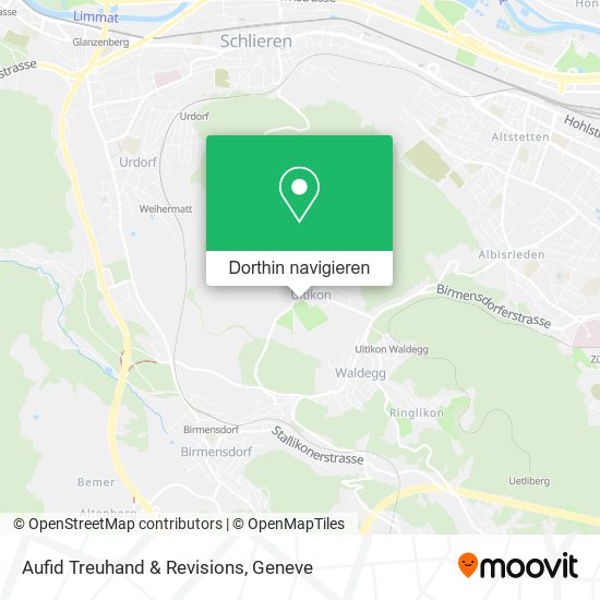 Aufid Treuhand & Revisions Karte