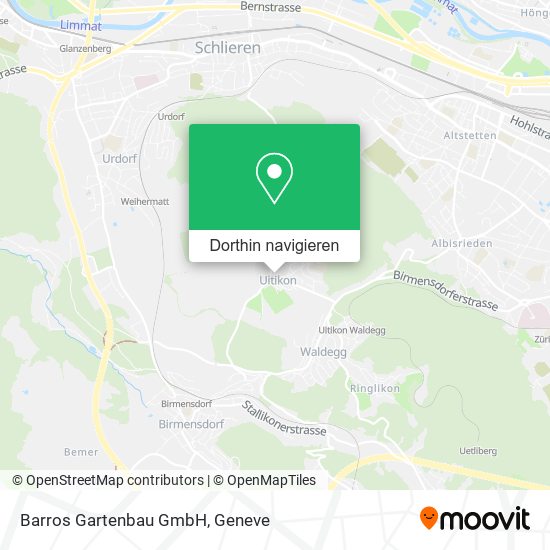 Barros Gartenbau GmbH Karte