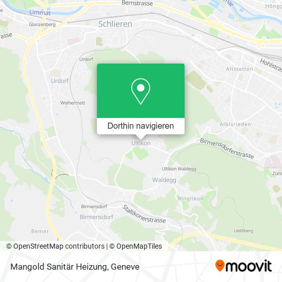 Mangold Sanitär Heizung Karte
