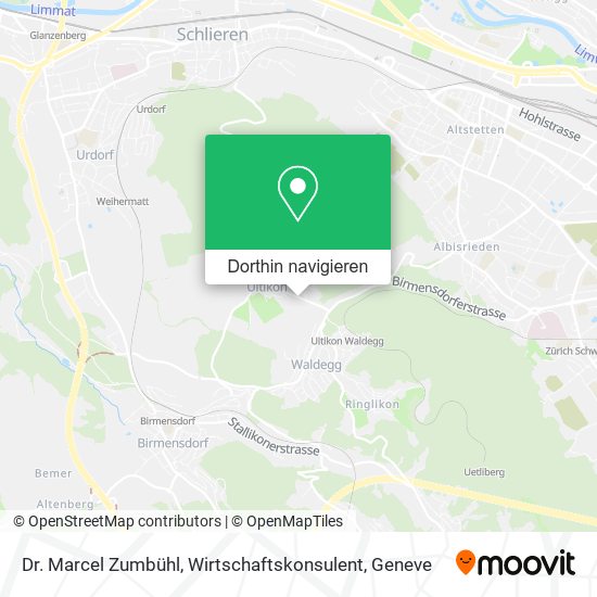 Dr. Marcel Zumbühl, Wirtschaftskonsulent Karte
