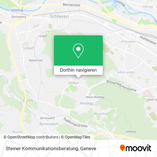 Steiner Kommunikationsberatung Karte