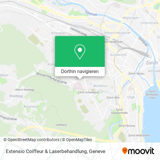 Extensio Coiffeur & Laserbehandlung Karte