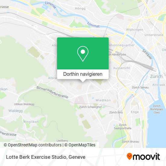 Lotte Berk Exercise Studio Karte