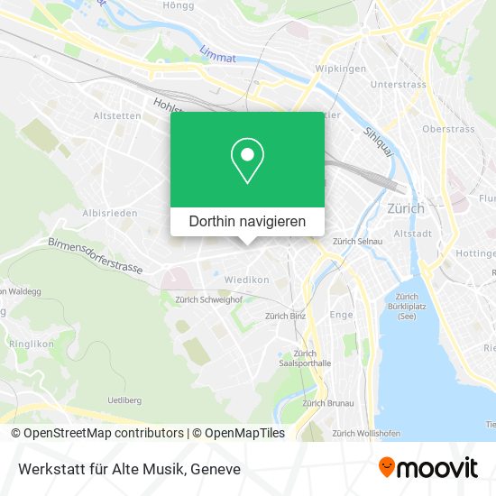 Werkstatt für Alte Musik Karte