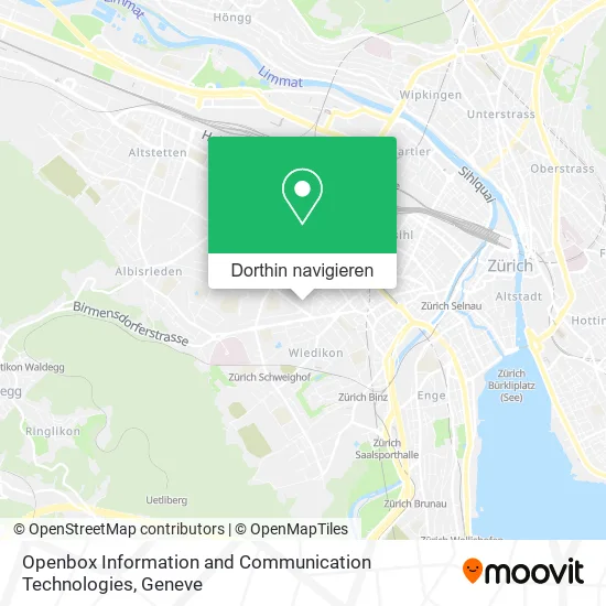 Openbox Information and Communication Technologies Karte