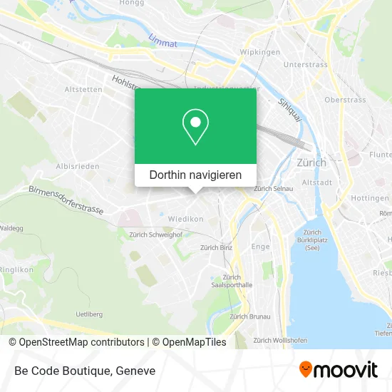 Be Code Boutique Karte