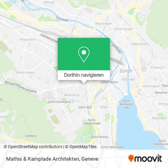 Mathis & Kamplade Architekten Karte