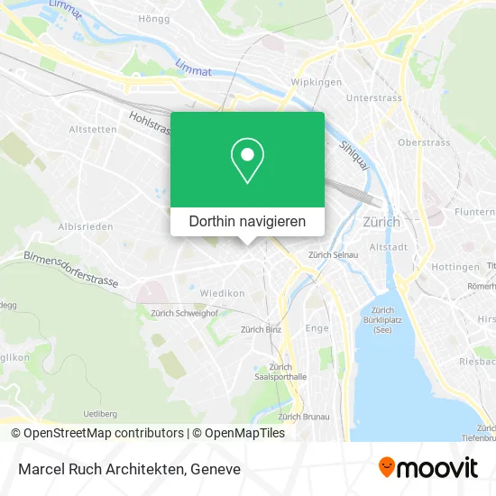Marcel Ruch Architekten Karte