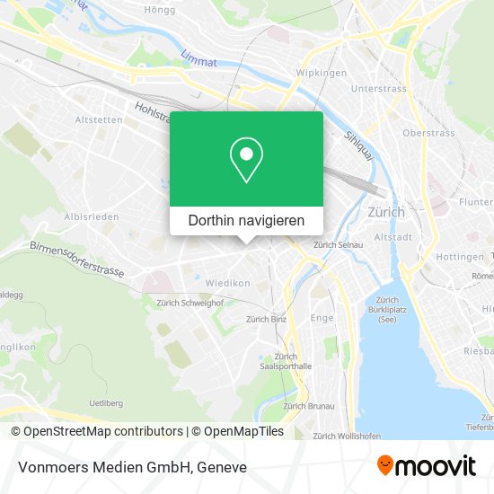 Vonmoers Medien GmbH Karte