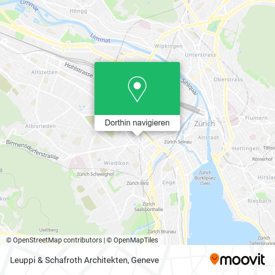 Leuppi & Schafroth Architekten Karte