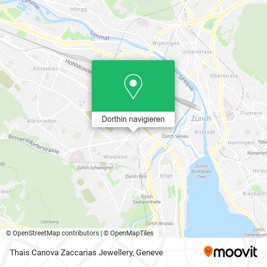 Thais Canova Zaccarias Jewellery Karte