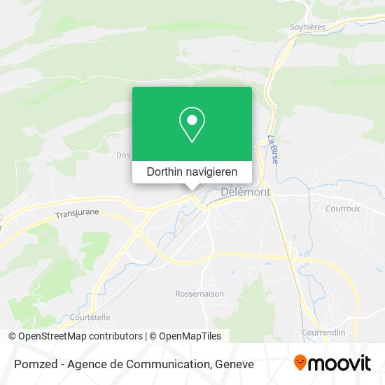 Pomzed - Agence de Communication Karte