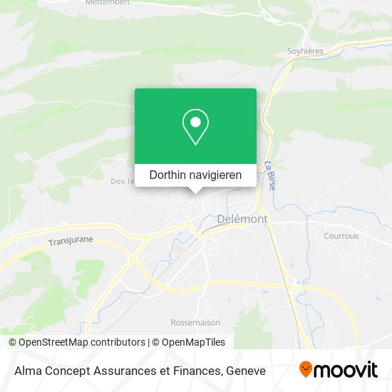 Alma Concept Assurances et Finances Karte
